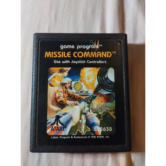 Missile Command for Atari 2600. Tested & Works. Vintage 1981 - Picture 1 of 3